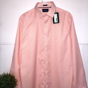 NWT Fairlane Button Down Dress Shirt - Light Pink